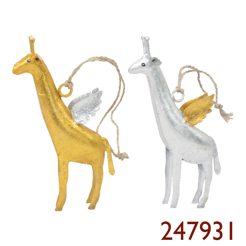 Giraffe mit Flügeln XXS HÄNGER 2er 7x4x13cm